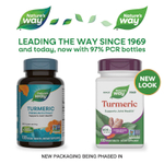 Nature's Way, куркума, стандартизированный экстракт, 500 мг, 120 веганских таблеток