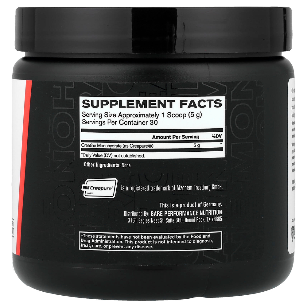 BPN, Моногидрат креатина, без добавок, 150 г (5,3 унции)