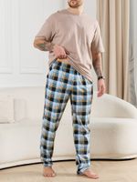 Брюки мужские Тор-1 Виотекс КЛЕТКА БИРЮЗА