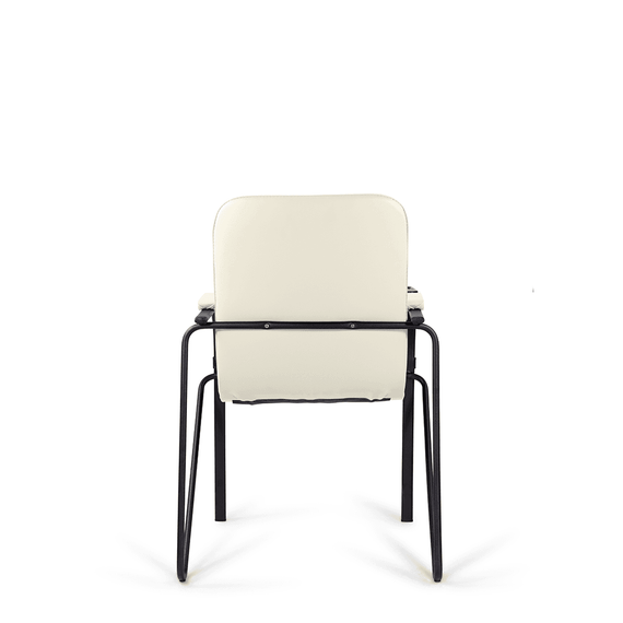 Стул Самба soft BL S-0427 (слоновая кость) со столиком