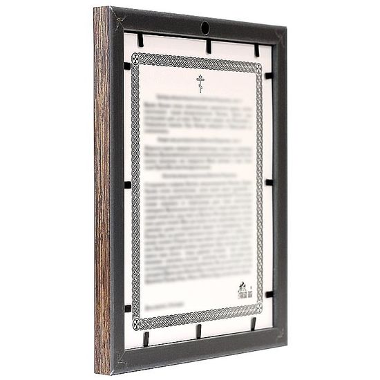 Купить икону Великомученик Георгий Победоносец, в деревянной рамке 17,5*20,5 см недорого