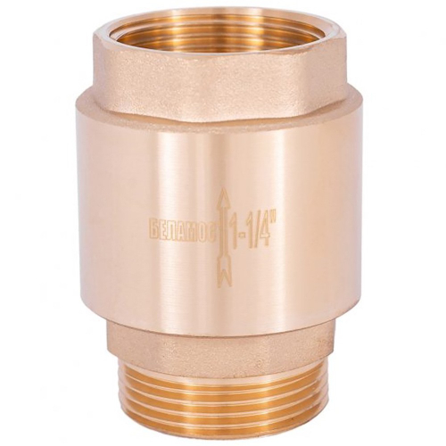 Клапан обратный BELAMOS FV-D 1.25" латунь / внешн. резьба