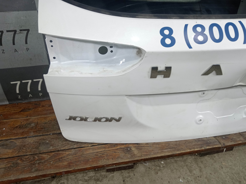 Крышка багажника + стекло заднее Haval Jolion 21-нв Б/У Оригинал 6301600XST11AD