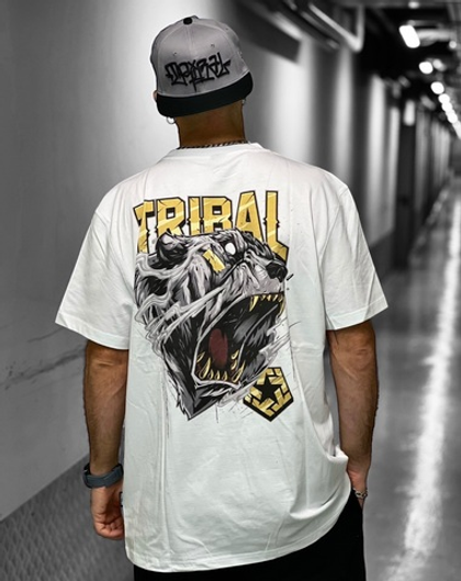 Футболка Tribal Bear white