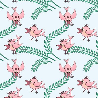 Злые птички и колоски