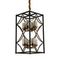 Подвесная люстра Lumina Deco Quadrato LDP 1223-8 BK+MD