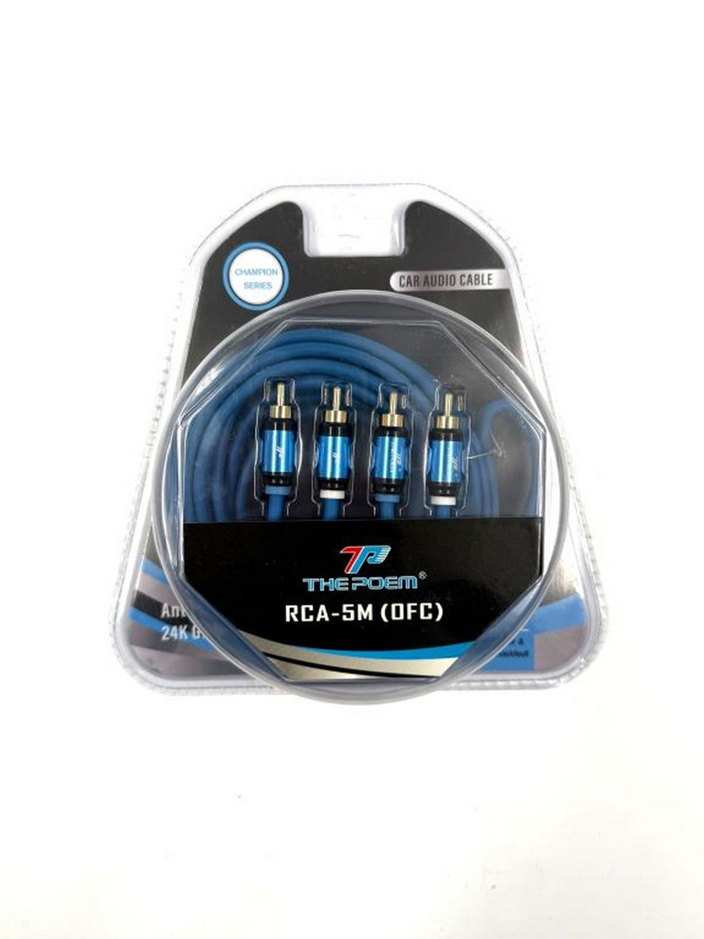 Межблочный кабель RCA 2x2 (5.0м) Bos-Mini RCA