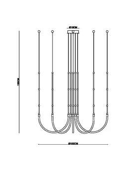 Подвесная люстра Arte Lamp