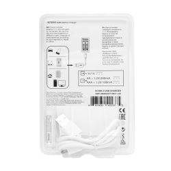 Зарядное устройство для аккумуляторов Kodak C8001B USB [K2AA/AAA]