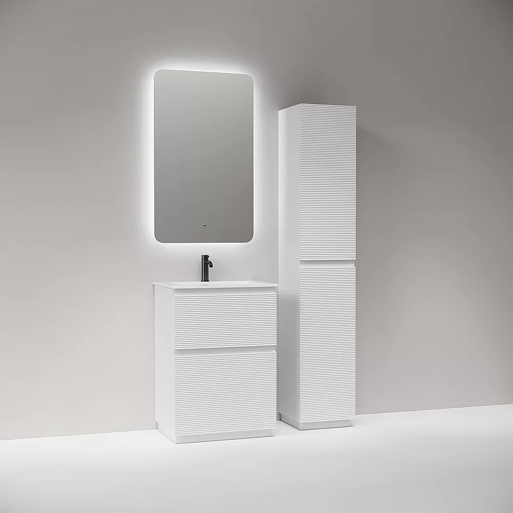 Тумба с раковиной Sancos FOLK Floor FL60FW/CN7011 60 Bianco