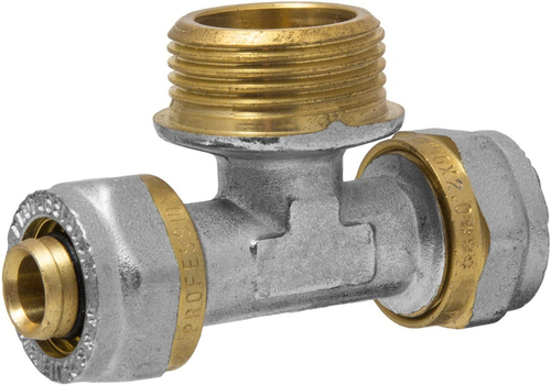 Тройник 16 х 3/4" Н х 16