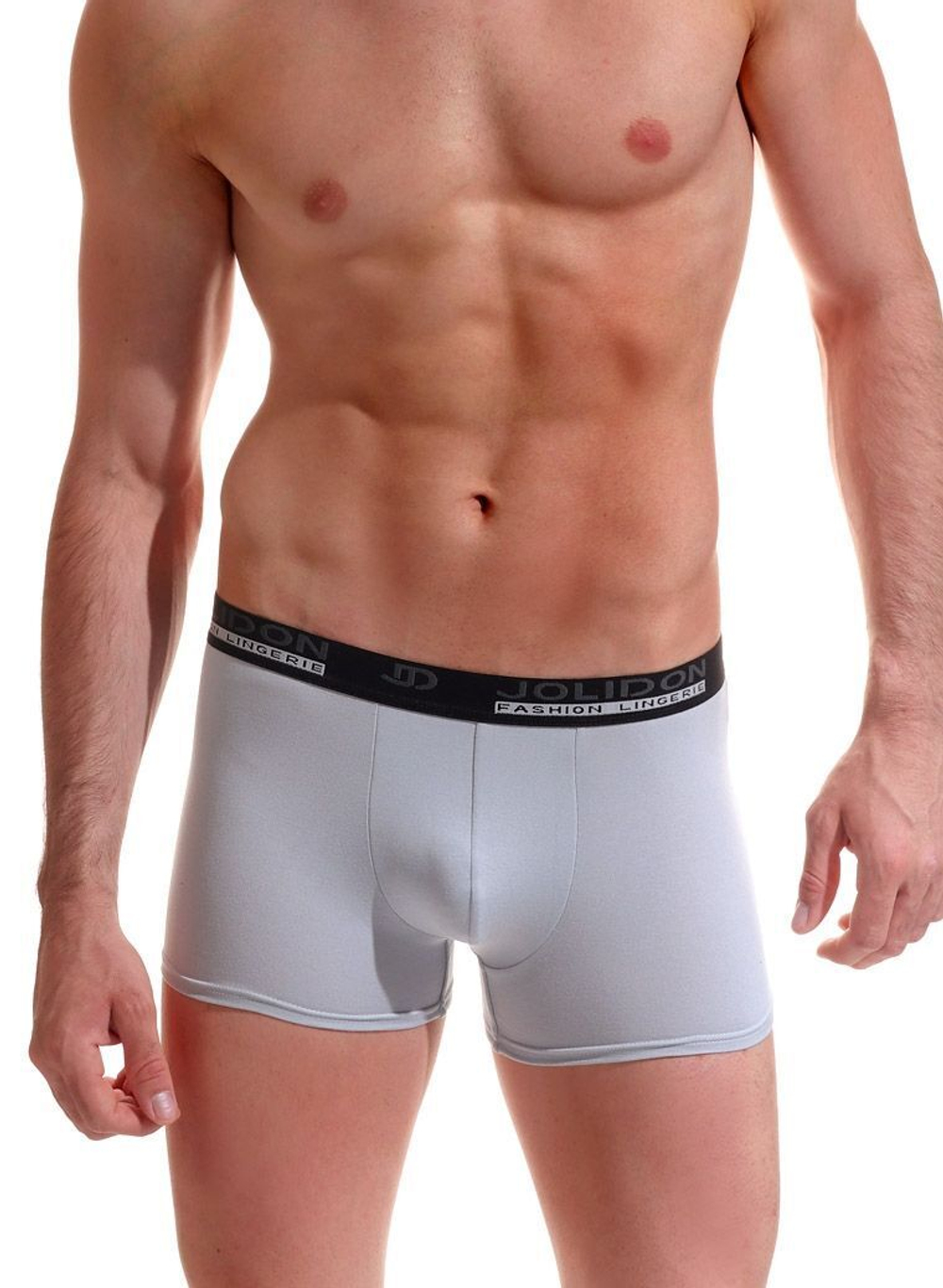 Мужские трусы-боксеры классической посадки (Размер: XXL) (Цвет: серый)