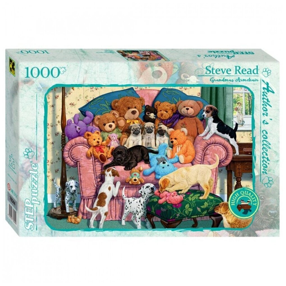 STEP Puzzle Пазл 1000 Бабушкино кресло (Авторская коллекция) 79544 Степ /9/ .