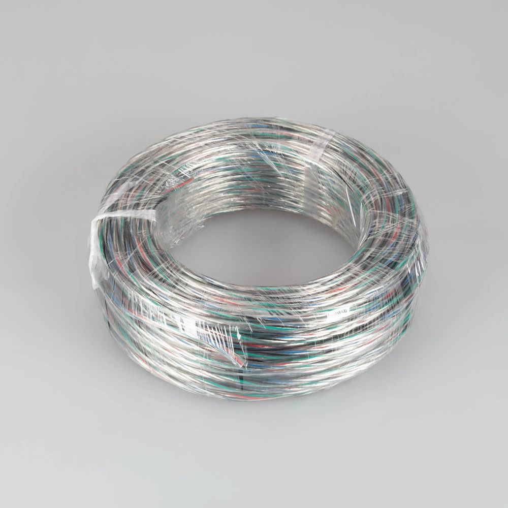 Провод питания ARL-20AWG-CLEAR-4Wire-CU-Double (4x0.75mm) (Arlight, -) 040594