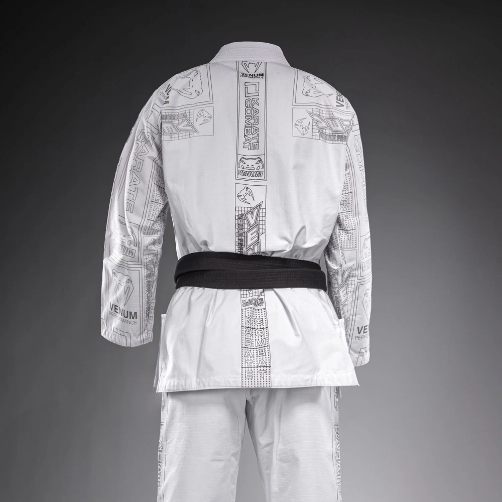 Кимоно Combat Venum BJJ Gi - White/Grey