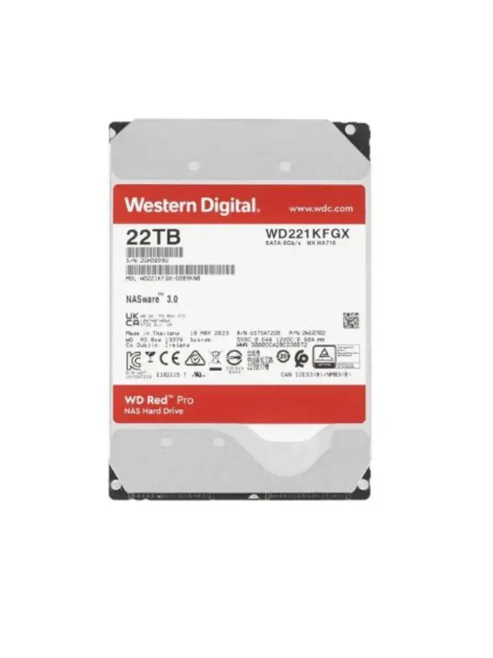 3.5" 22 ТБ Жетский диск Red Pro WD221KFGX
