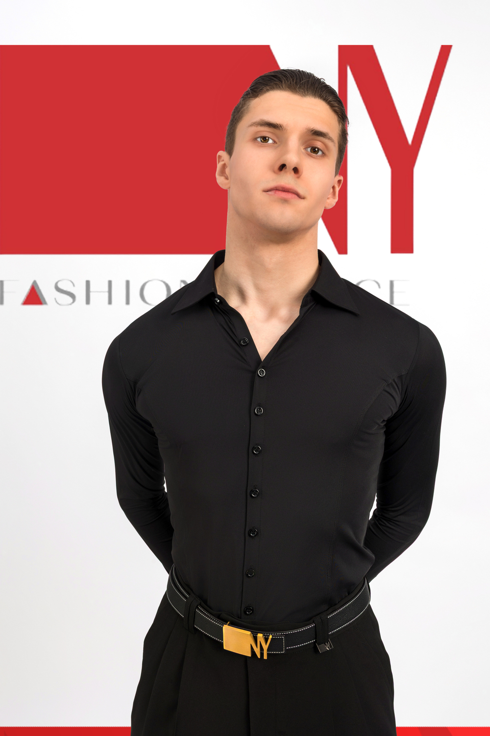 Рубашка Slim-Fit Black