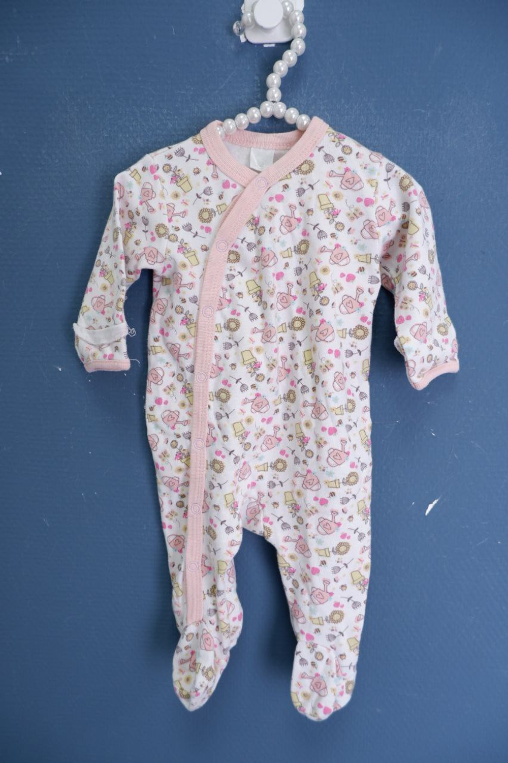 Слип с красивым принтом на 0/3 месяца