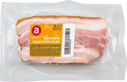 Свинина Ариант Любительская копчено-вареная 250г