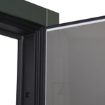 Стальная дверь "Ferrum" с зеркалом (биометрический замок). Заказная модель.