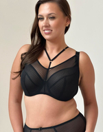 Бюстгальтер-топ со съемными стрепами (Размер: 75F) (Цвет: черный)