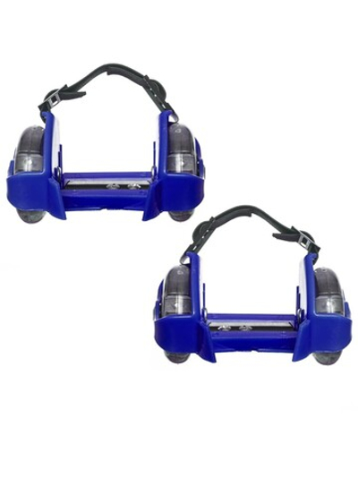 Ролики на обувь на пятку Игрокат синие