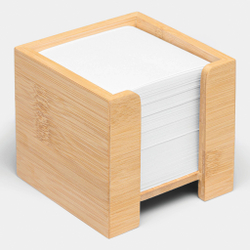 Бумага для заметок в подставке NEVER FORGET BAMBOO