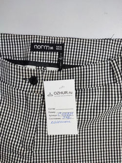 Брюки Norm в мелкую клетку 42 размер