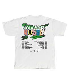 Футболка Biicla+Friends Tour2025 белая