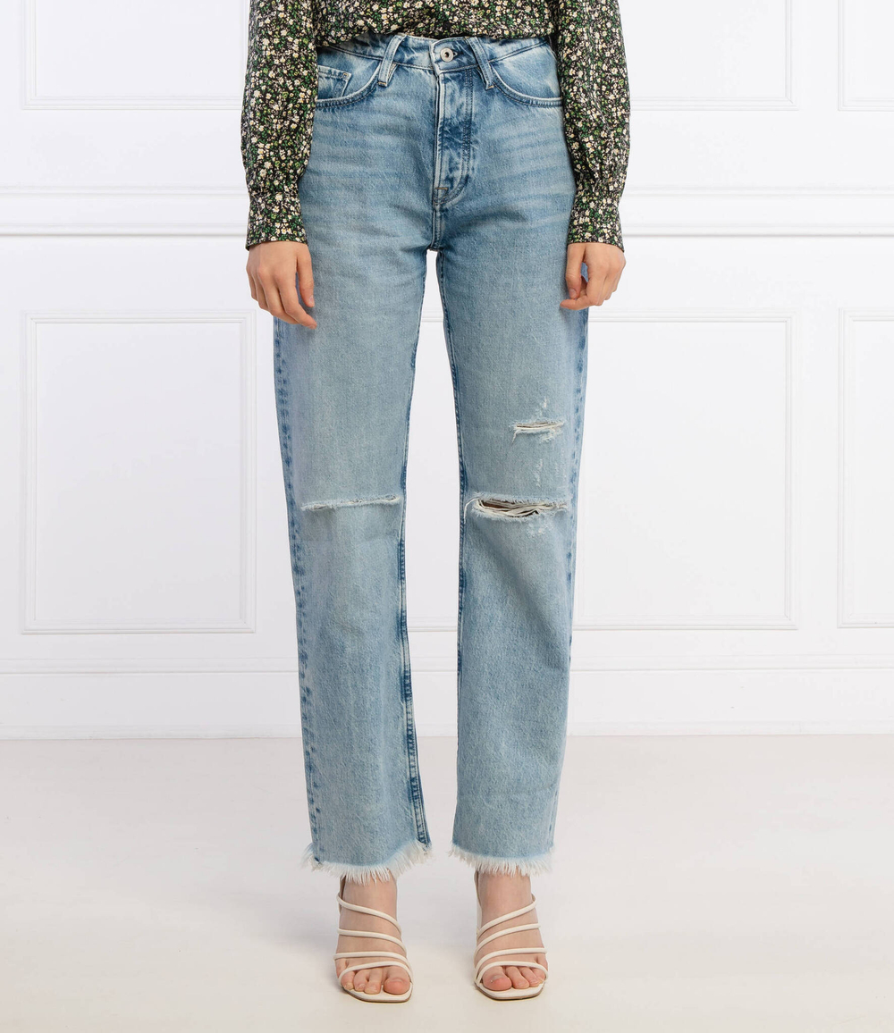 джинсы robyn Pepe Jeans London - голубой(PL204119)