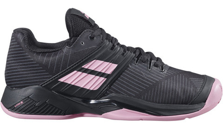 Женские Кроссовки теннисные Babolat Propulse Fury Clay Women - black/geranium pink