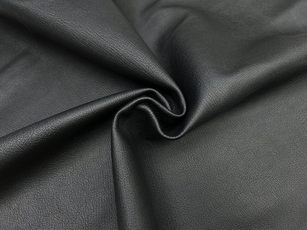 Sugar Nero (1,1-1,3 мм), цв. Черный, натуральная кожа козы