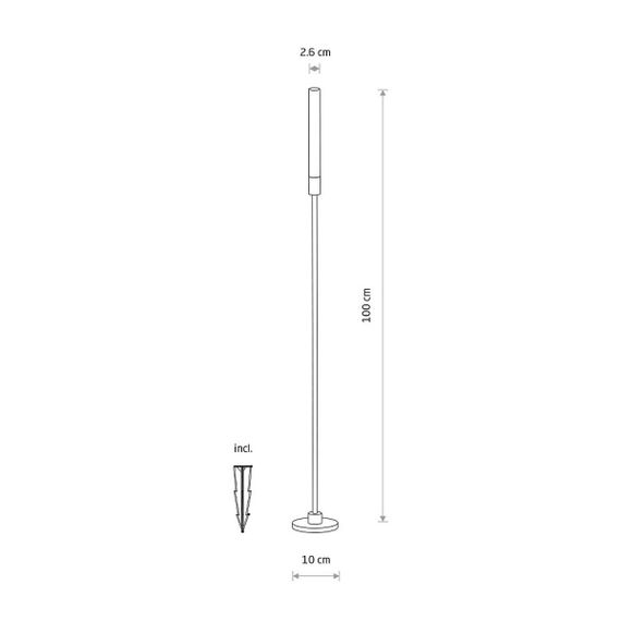Уличный светильник Nowodvorski Zola Led Black 11545