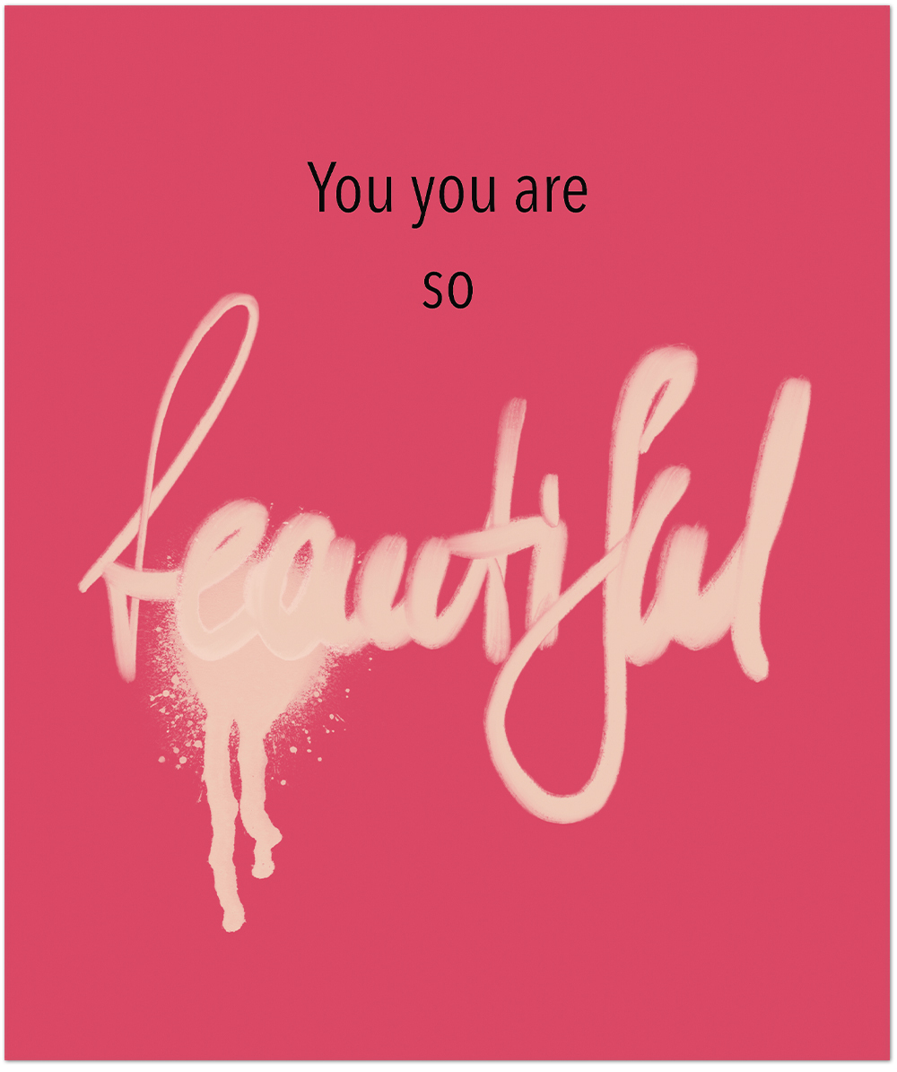 Тетрадь общая 48 листов на скрепке "Barbie style lettering"