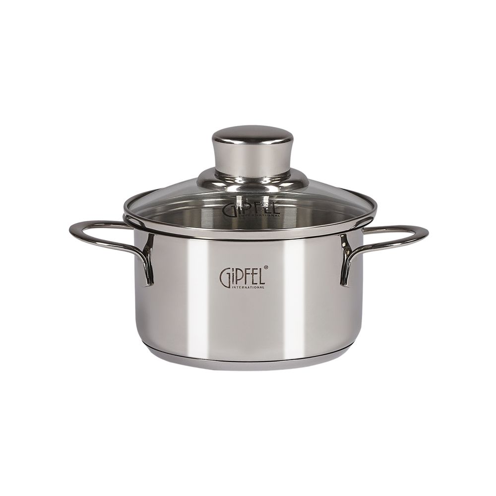 Кастрюля из нержавеющей стали Gipfel Mini 1203 12 см/0,6 л