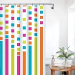 Штора для ванной EVA 180*180"Селфи» Радуга
