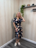 Халат женский "295 М.С" на запах (159)