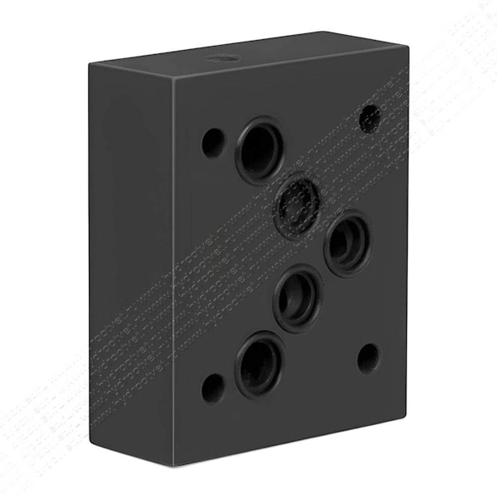 EB415 - Плита-переходник, Ду10 -> Ду 6, ISO 4401-05 -> ISO 4401-03, CETOP05 - CETOP03