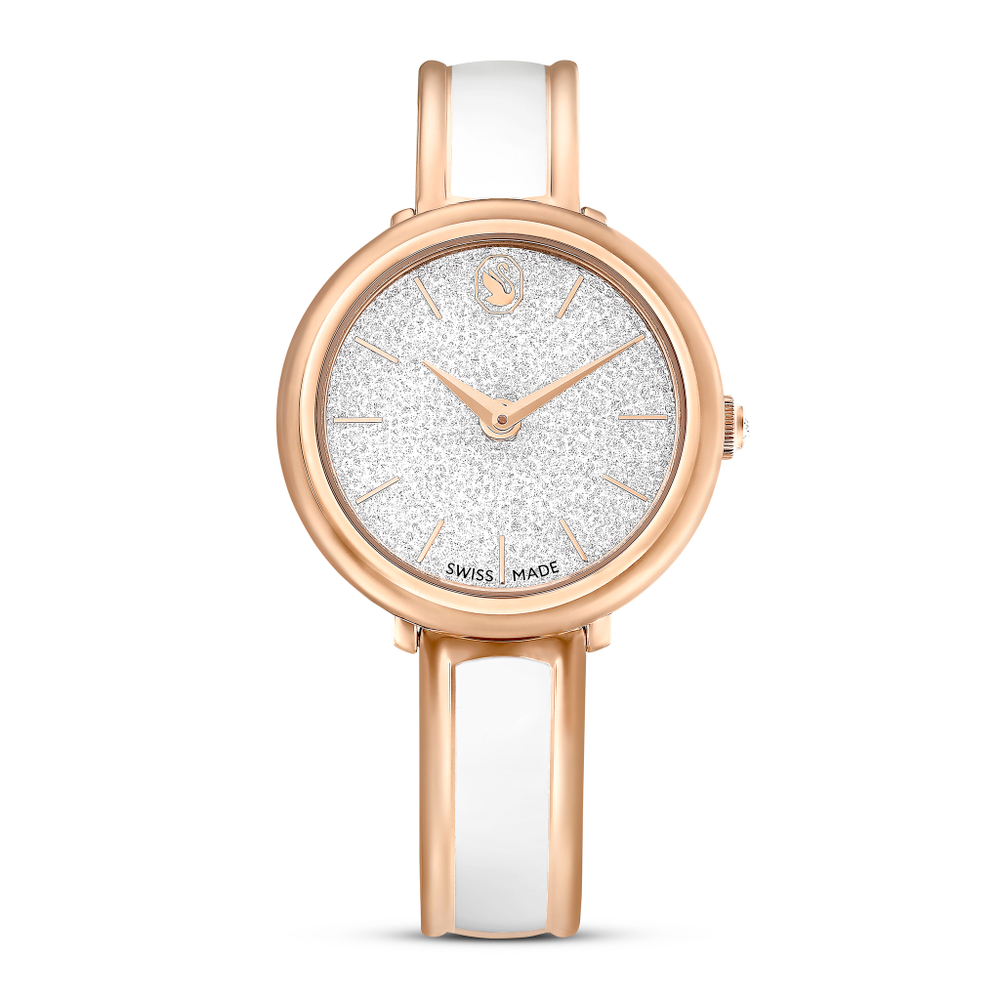 CRYSTALLINE BANGLE WATCH:MB WHI//PRO