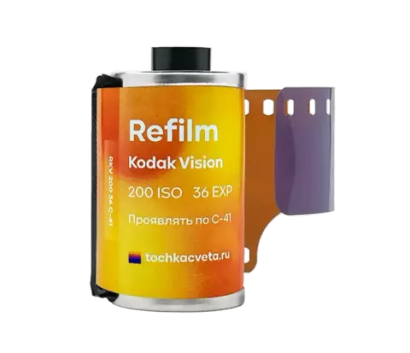 Фотоплёнка Refilm Kodak Vision 200 iso 36 кадров