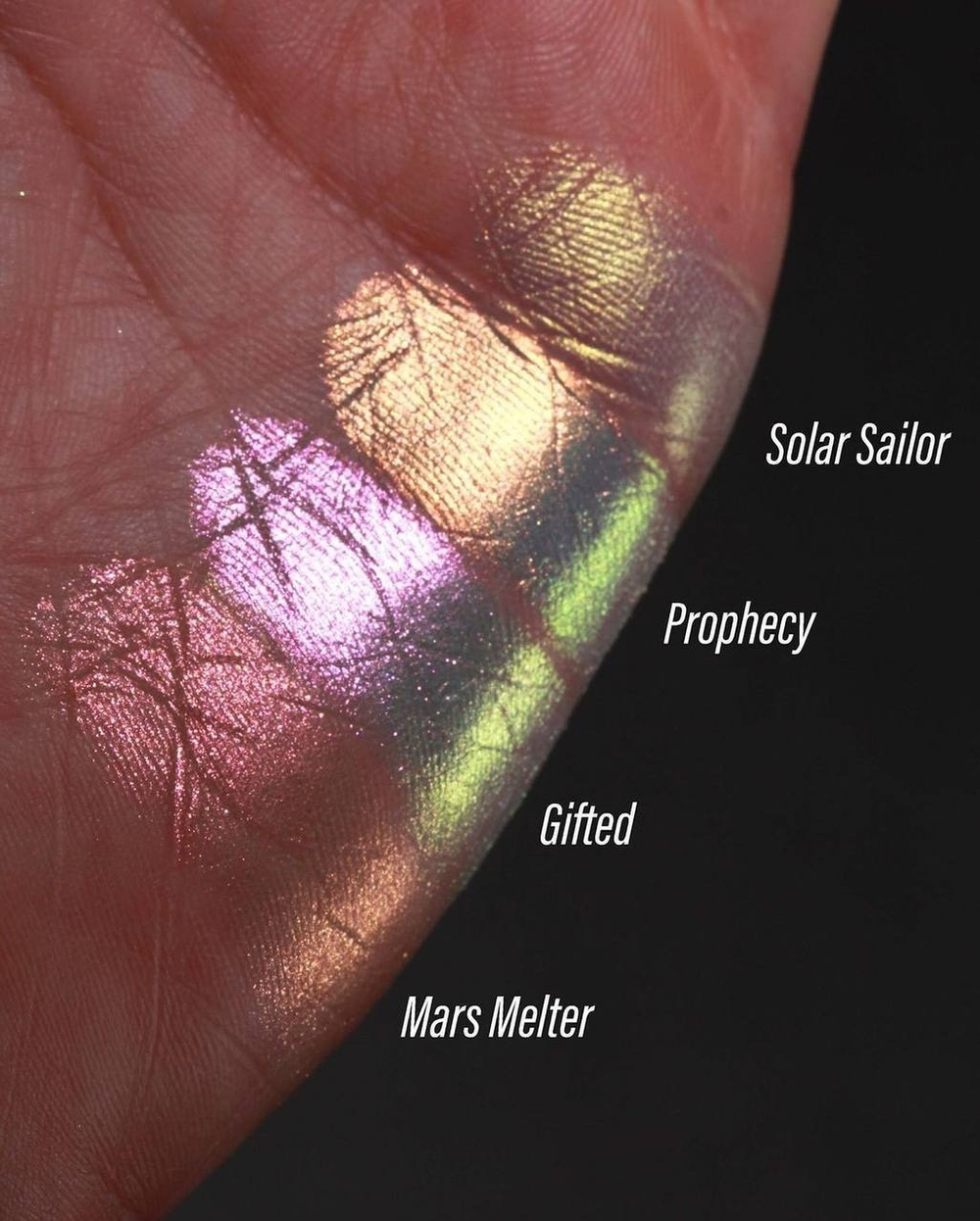 Распил хайлайтеров Kaleidos + Fenty