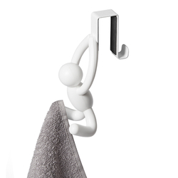 Набор из 2 надверных крючков Buddy белый Umbra