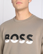 Худи salbo 1 BOSS GREEN - бежевый(50477043)