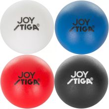 Мяч для наст. тенниса Stiga Joy, 1110-5240-04, диам. 40+мм, пластик, упак. 4 шт, мультиколор