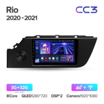 Teyes CC3 9" для KIA Rio 2020-2021