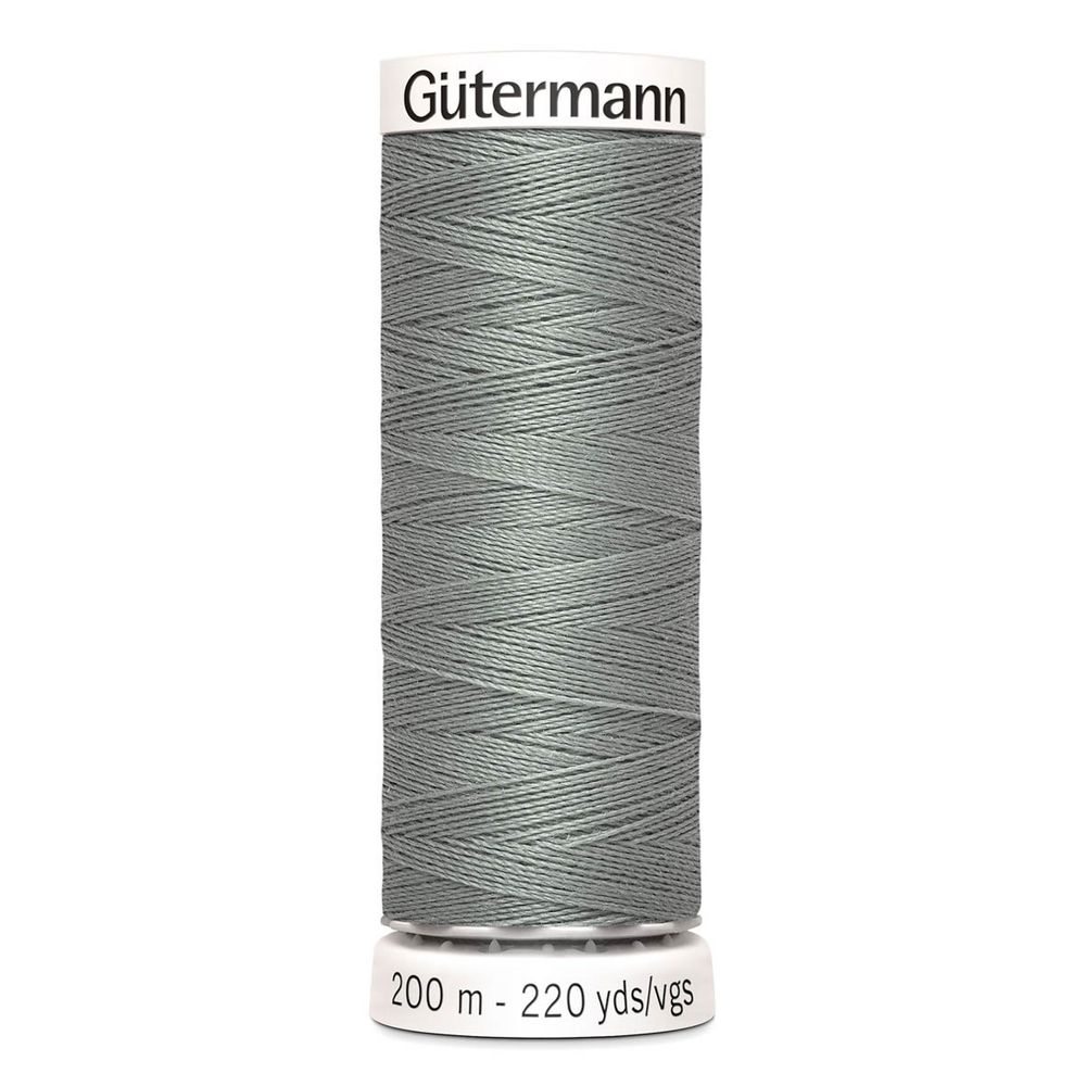 Нитки универсальные Gutermann Sew-all 100 (200 метров), 5 кат. | 634 пепельно серовато-зеленый