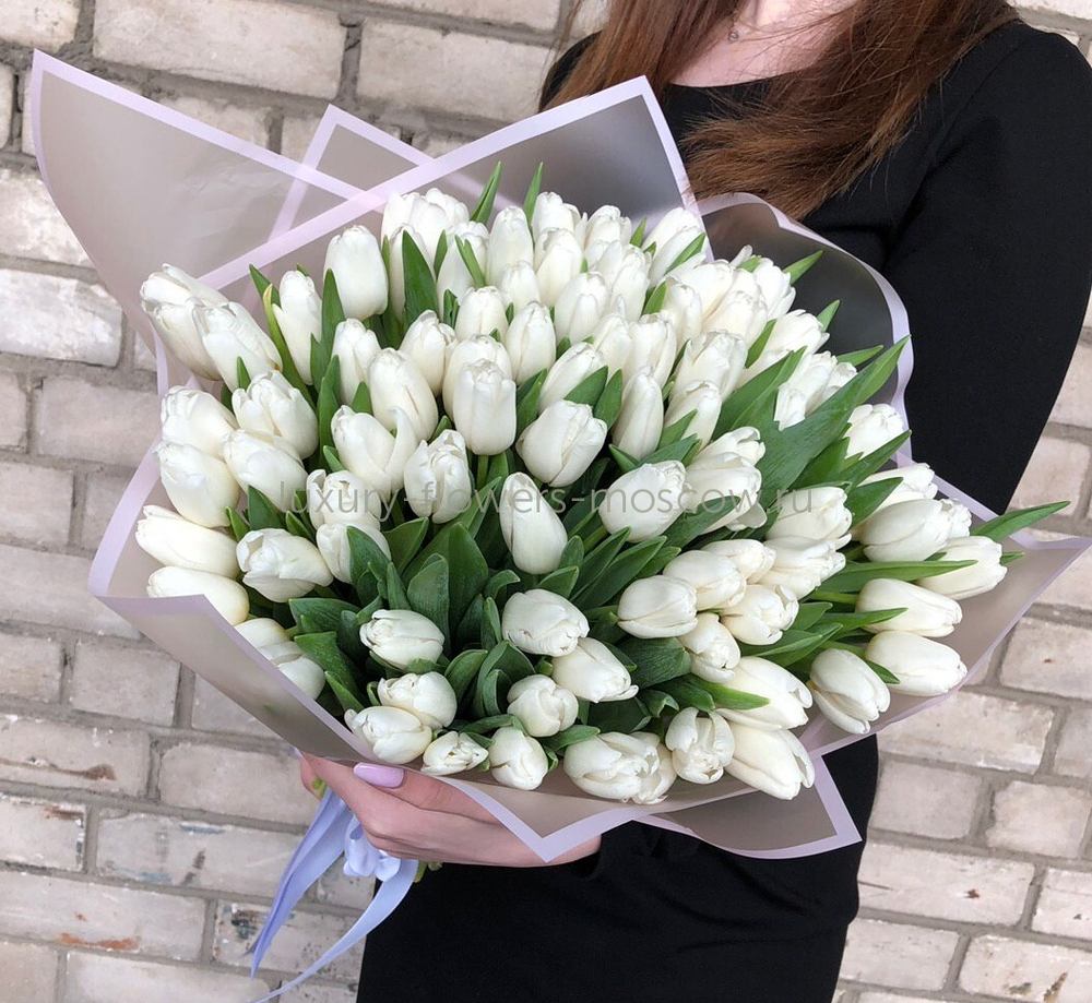 101 Белый тюльпан