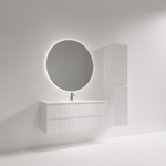 Тумба подвесная SANCOS Snob R 1195х390х500, c двумя ящиками оснащенными доводчиками, Bianco, арт.SNR120/39W