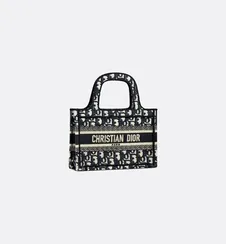 Сумка Dior Book Tote, модель мини-формата синий