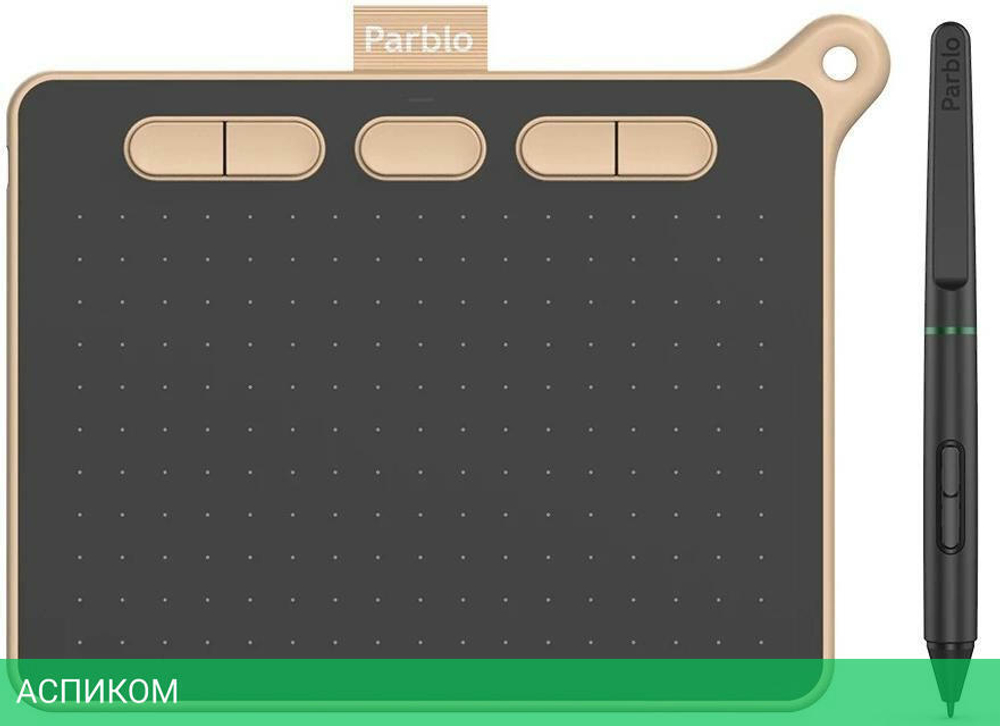 Графический планшет Parblo Ninos S Pink
